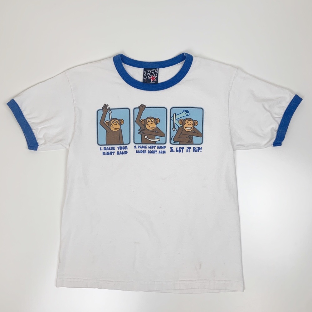 Top Heavy Clothing Youth Boys L Large T-shirt
